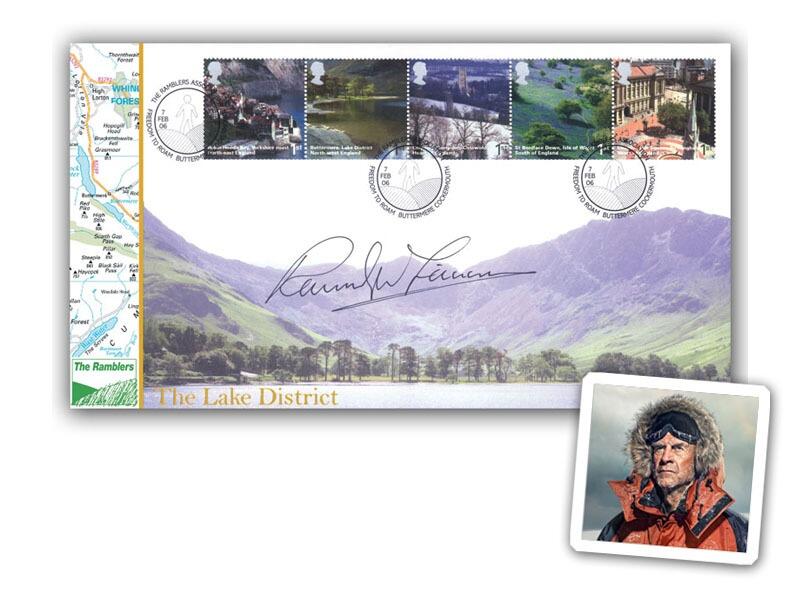 A British Journey - The Lake District, signed by Sir Ranulph Fiennes