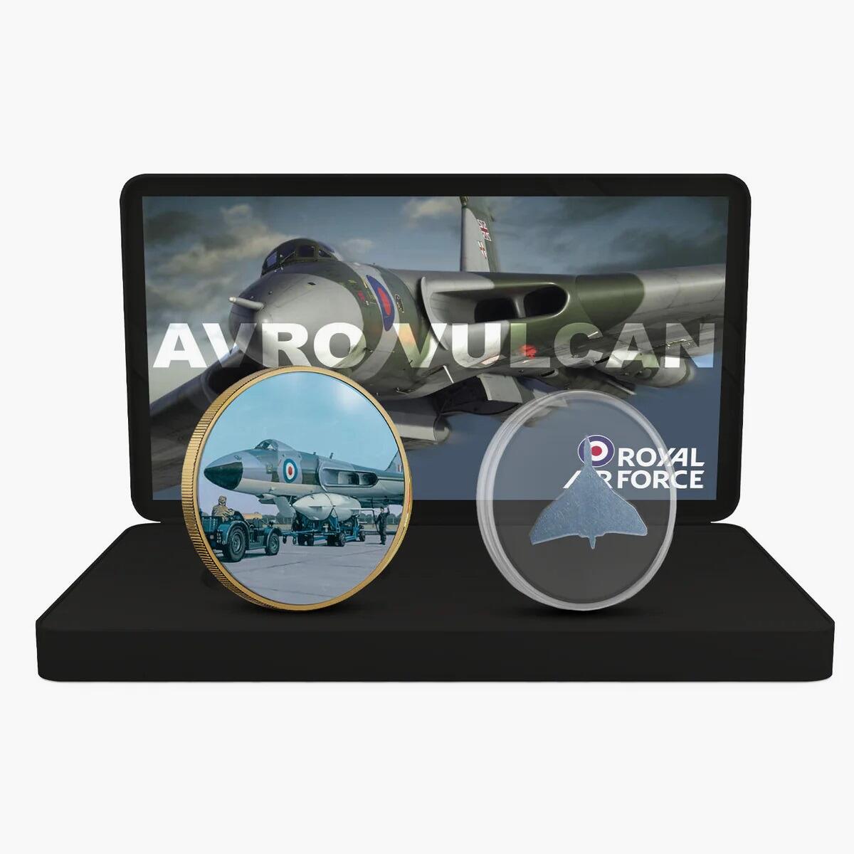 Official RAF Avro Vulcan Coin Box Set