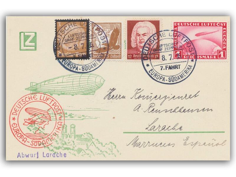 1935 Graf Zeppelin Seventh Flight