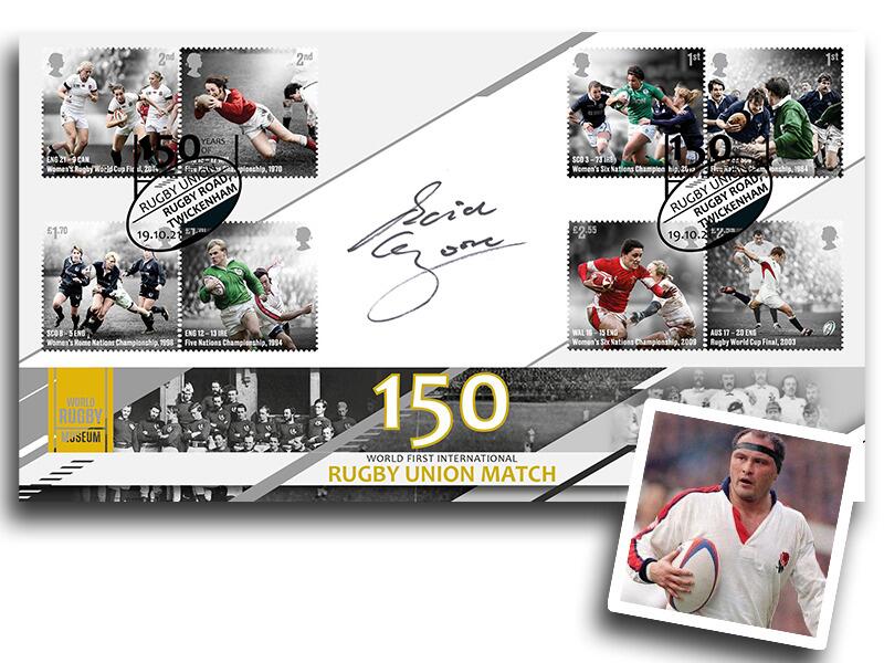 Rugby Union 150, signed Brian Moore