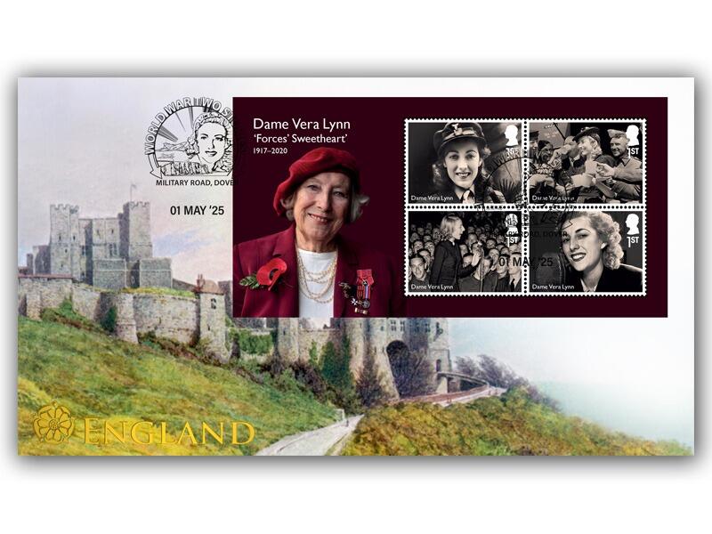 Dame Vera Lynn 'Dover Castle' Miniature Sheet