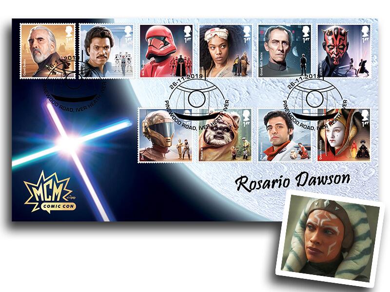 Star Wars, signed Rosario Dawson 'Ahsoka Tano'