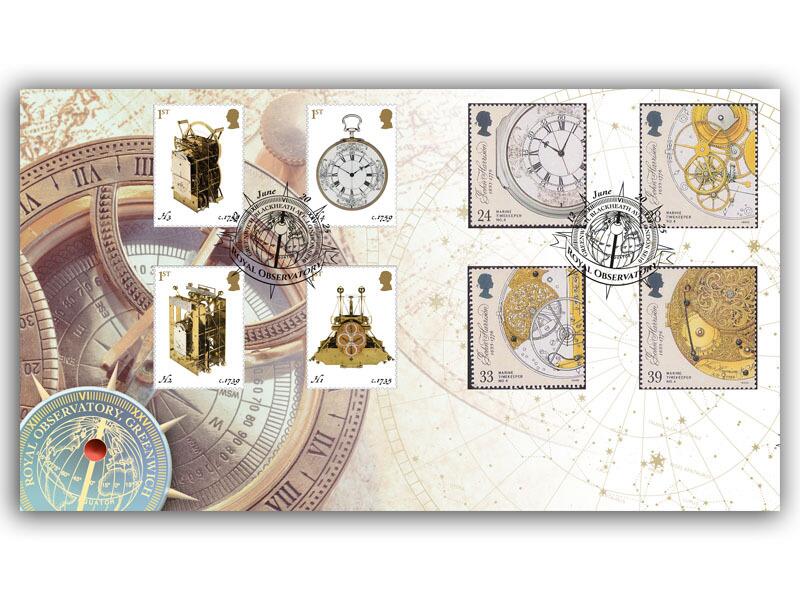 Marine Timekeepers - John Harrison 1993 & 2025 Stamp Special