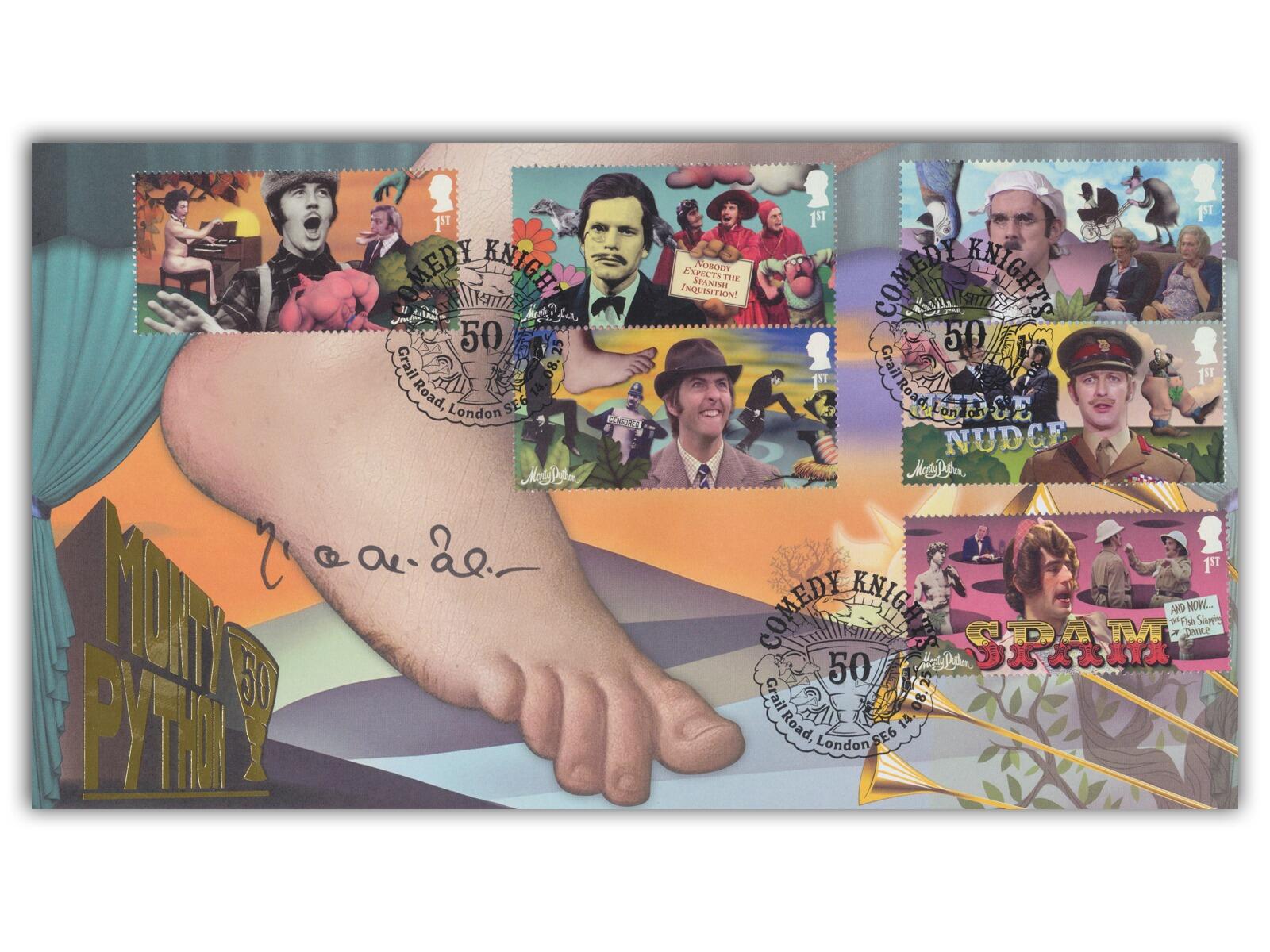 Sir Michael Palin Autographed Monty Python Full-Set