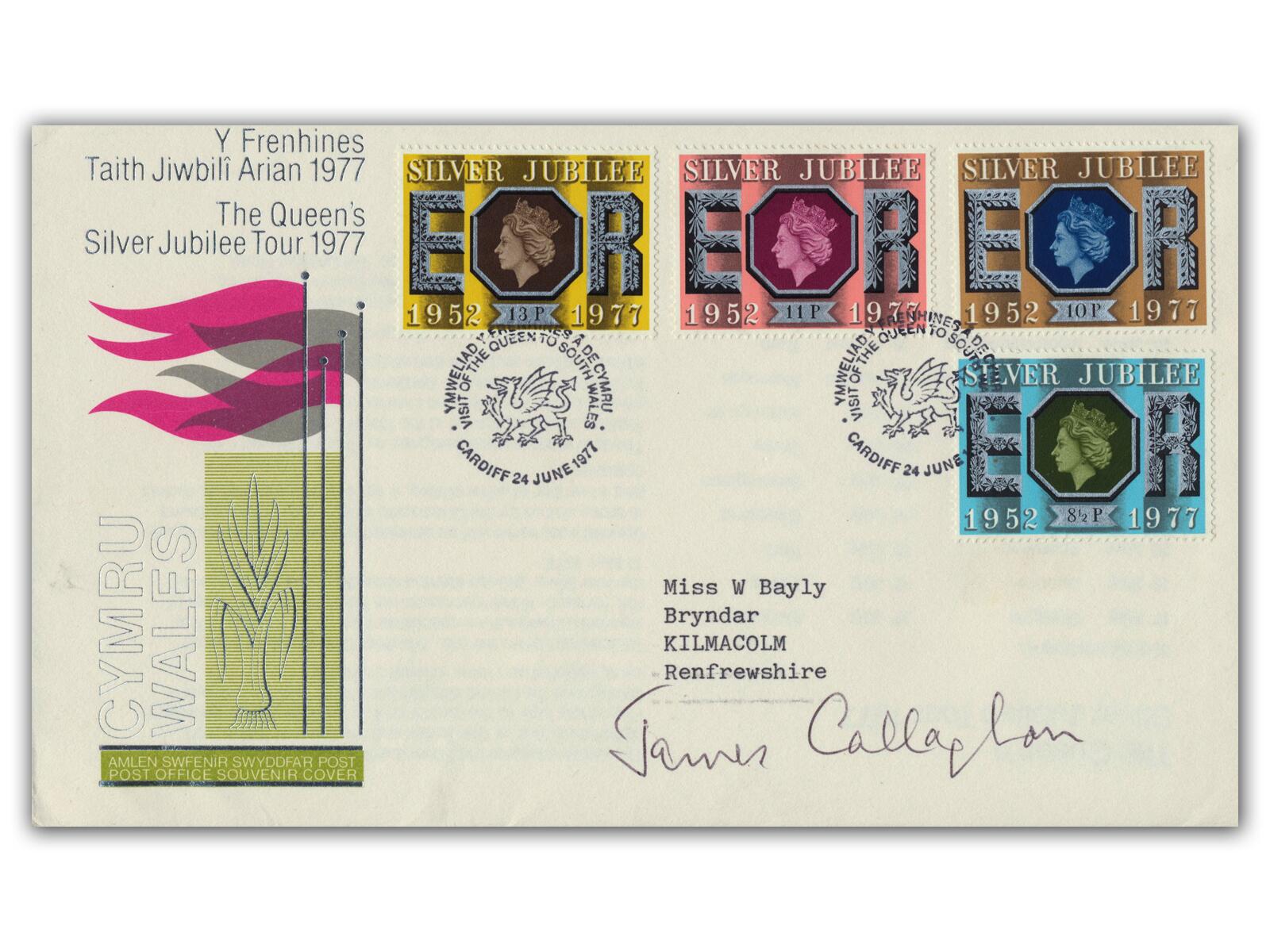 James Callaghan Autograph | Prime Minister