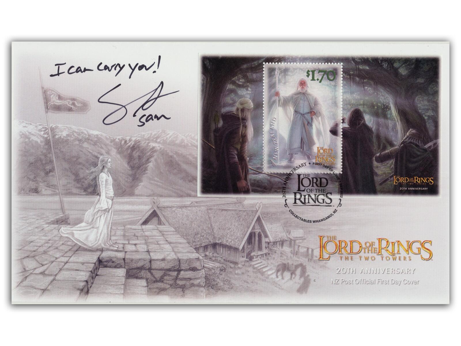 Lord of the Rings | 'Two Towers' Gandalf $1.70, signed Sean Astin