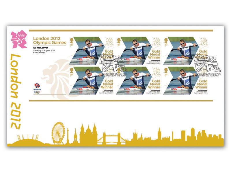 Ed McKeever Wins Gold Miniature Sheet Cover