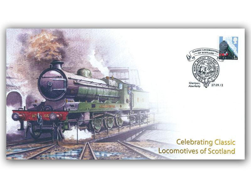 Classic Locomotives of Scotland, Glenlyon postmark