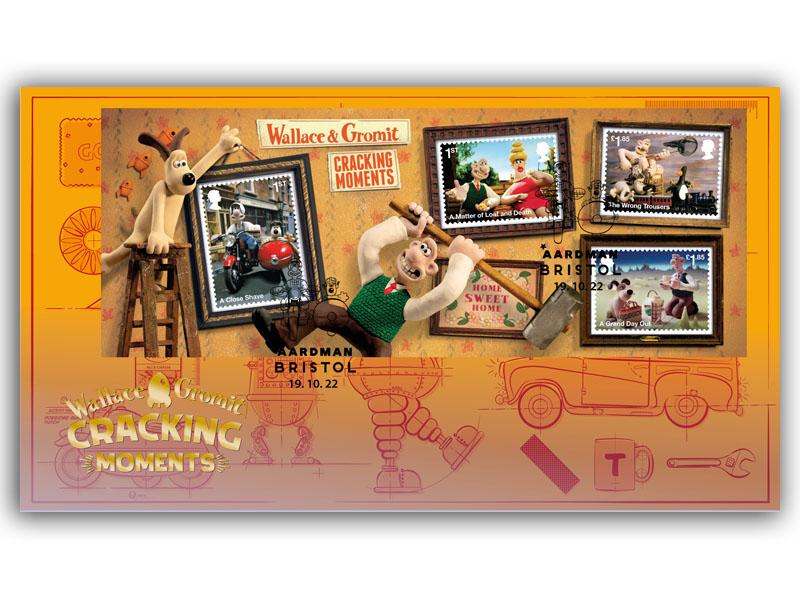 Aardman Classics Wallace & Gromit Minature Sheet