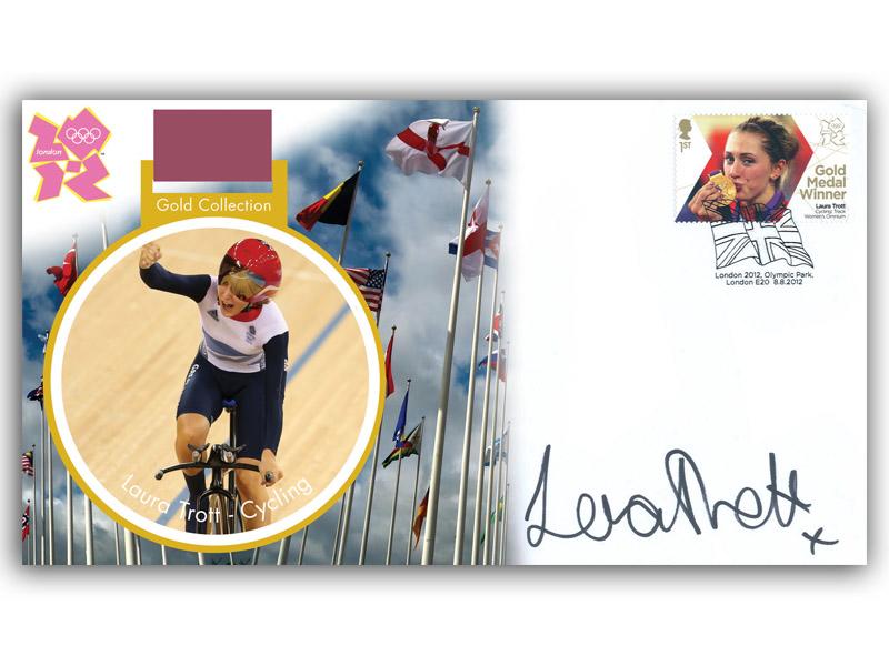 2012 Olympics, Laura Trott, signed