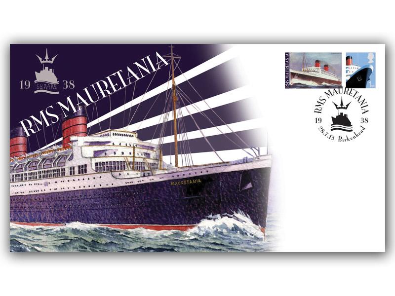 RMS Mauretania 75th Anniversary of Launch