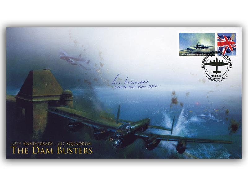 Les Munro signed 2008 Dambusters cover