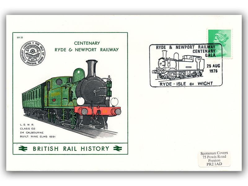 1975 Centenary of the Ryde and Newport Railway