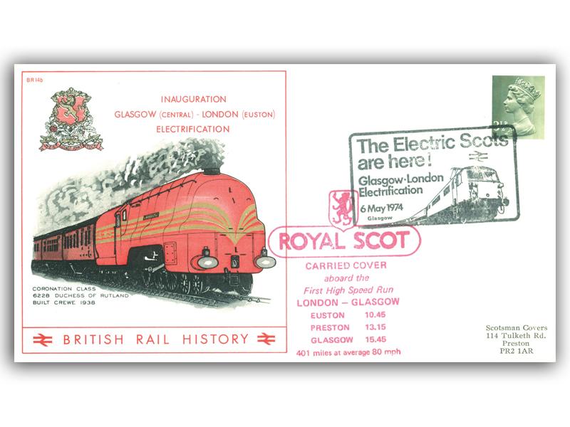 1974 Glasgow to London Electrification