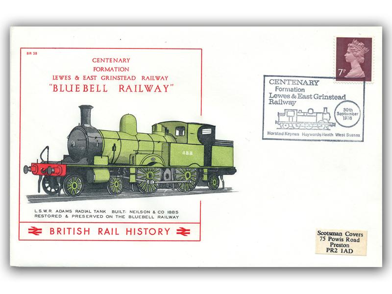 1976 Centenary of the Formation of the Lewes and East Grinstead Railway