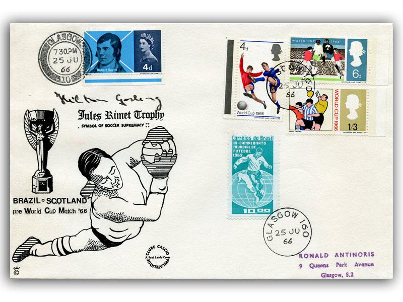 Hilton Gosling signed 1966 World Cup cover