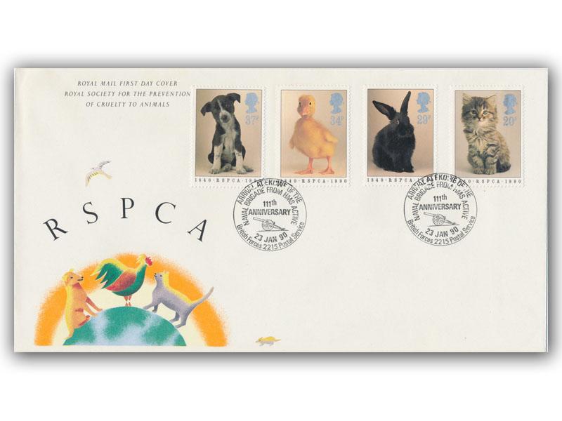 1990 RSPCA First Day Cover