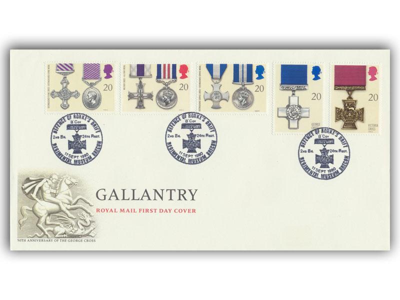 1990 Gallantry First Day Cover