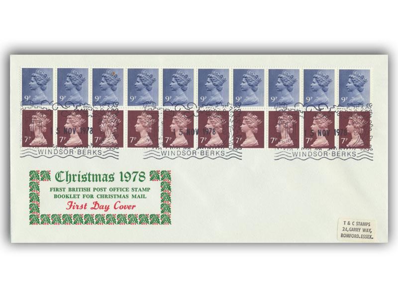 1978 Christmas Discount Booklet, Windsor postmark