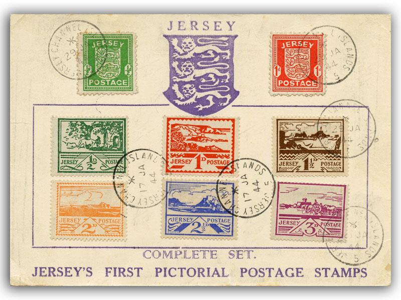 1944 Jersey Views & Arms