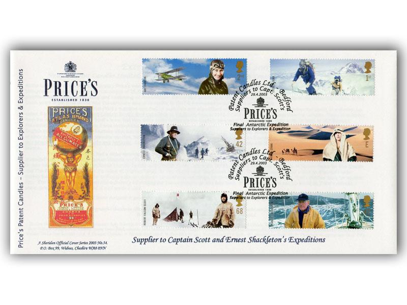 2003 Extreme Endeavours, Price's Candles official