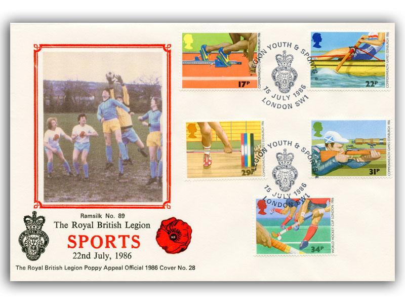 1986 Commonwealth Games, British Legion official