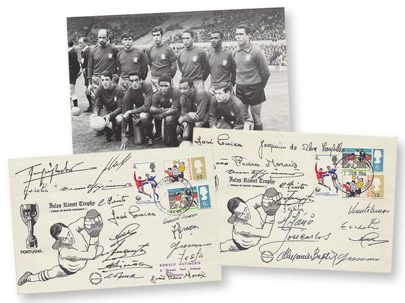 1966 World Cup, Portugal Team Signed