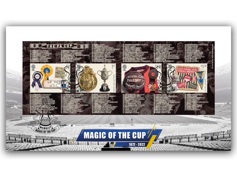 Celebrating 150 Years of the FA Cup Miniature Sheet Cover