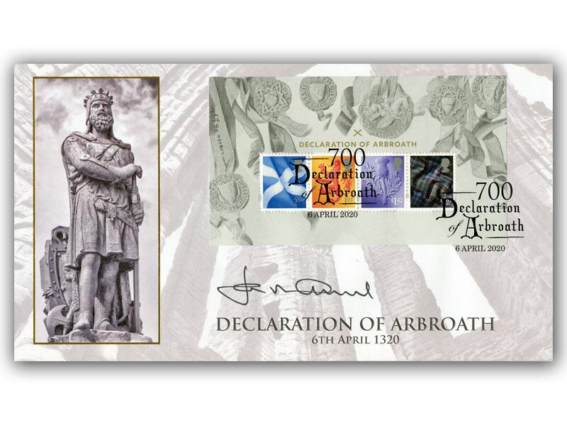 700th Anniversary of the Declaration of Arbroath Miniature Sheet Cover