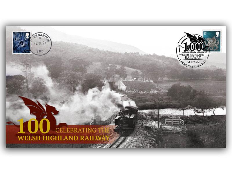 100 Years of the Welsh Highland Railway, double dated