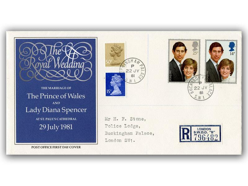 1981 Royal Wedding, Buckingham Palace CDS