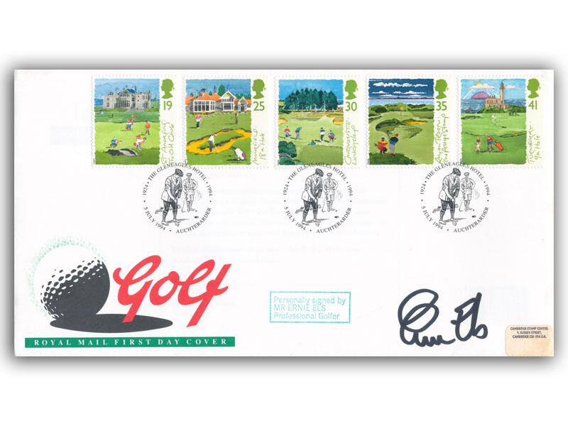 Ernie Els signed 1994 Golf cover