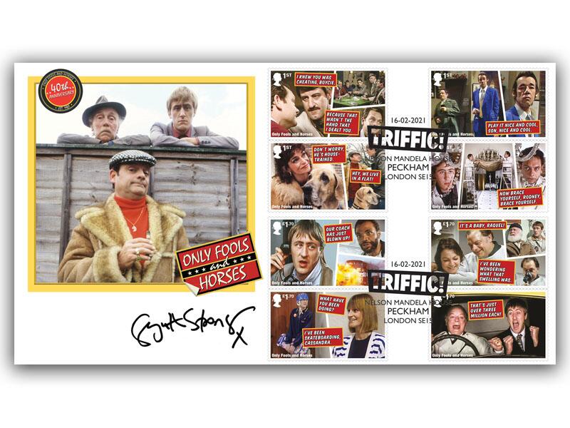 Only Fools and Horses, signed Cassandra