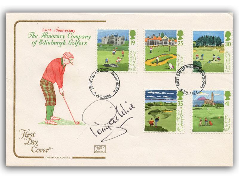 Tony Jacklin signed 1994 Golf cover
