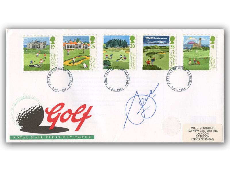 Seve Ballesteros signed 1994 Golf cover