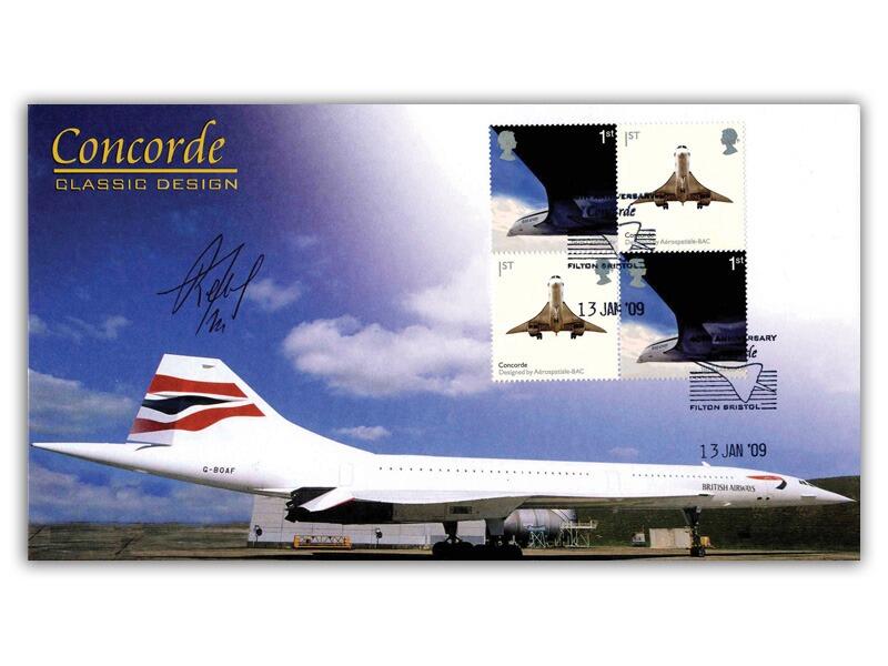 British Design Classics - Concorde, signed by Michel Retif