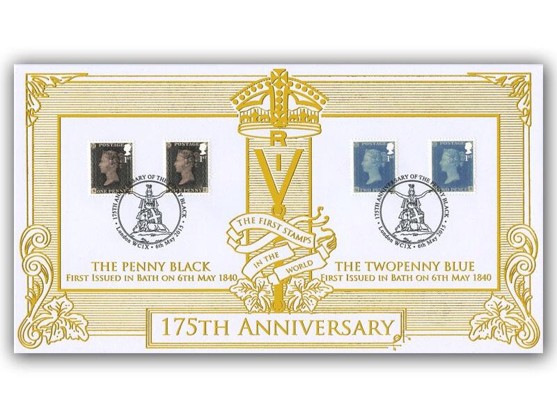 2015 175th Anniversary of the Penny Post, Britannia, London WC1X