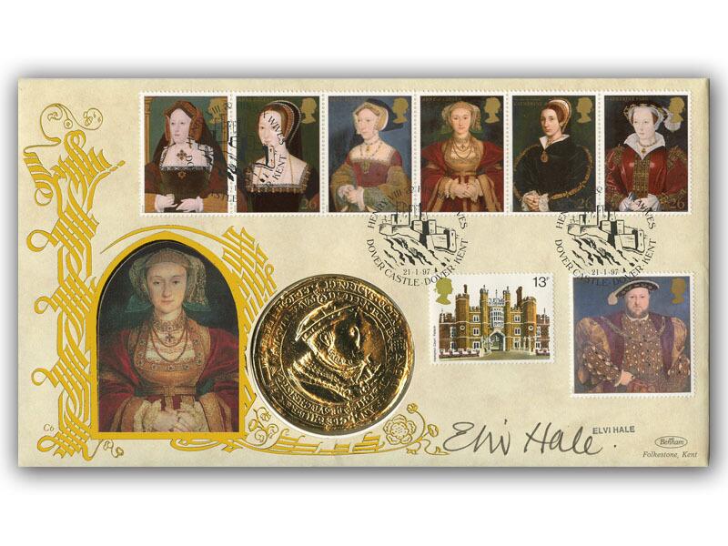 1997 Henry VIII, signed Elvi Hale