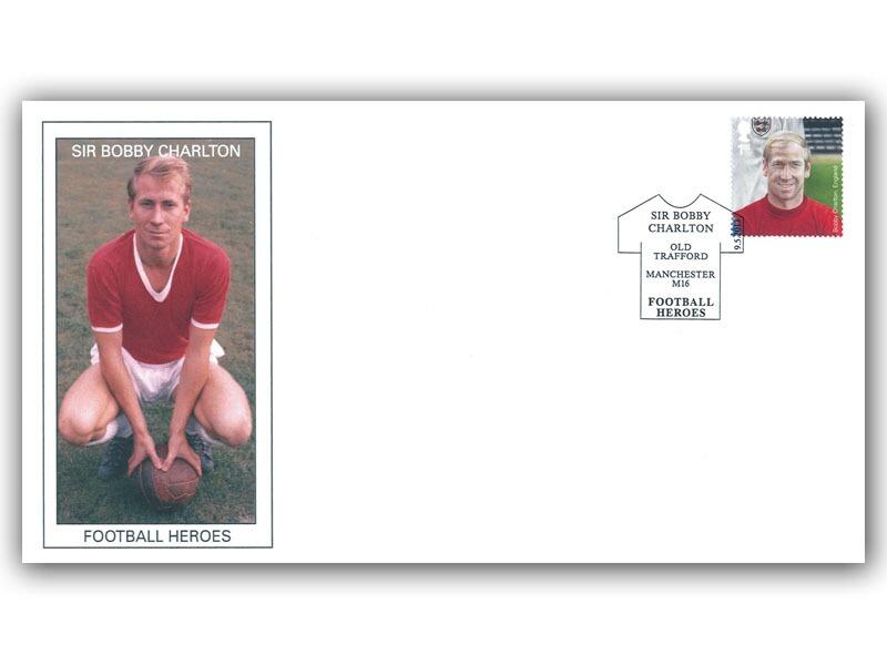 Bobby Charlton Single Stamp