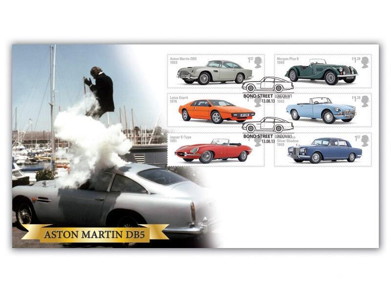 British Auto Legends Stamps Cover