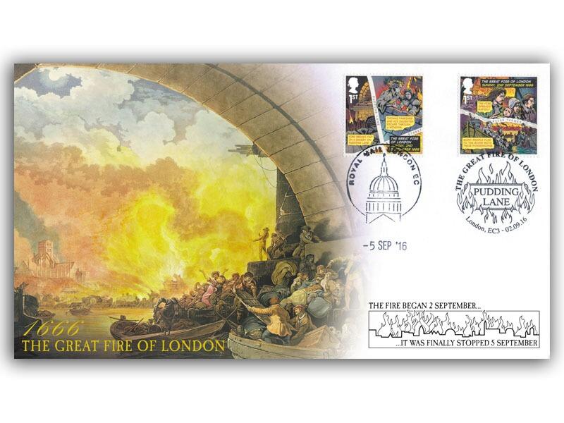 The Great Fire of London Doubled Cover