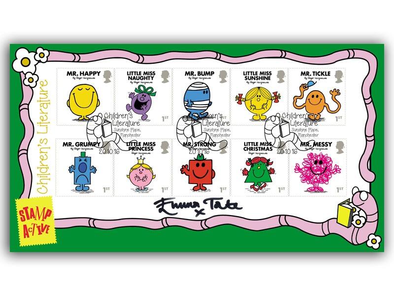 Mr Men and Little Miss, signed by Emma Tate