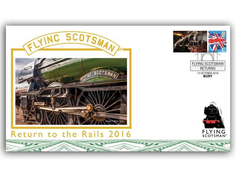 Flying Scotsman Return to the Rails Bury