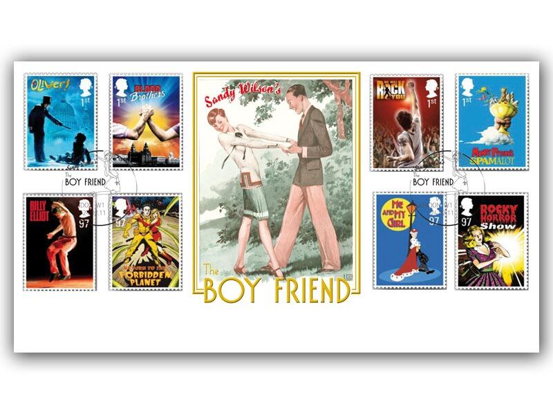 Stage Musicals - The Boyfriend Stamp Cover