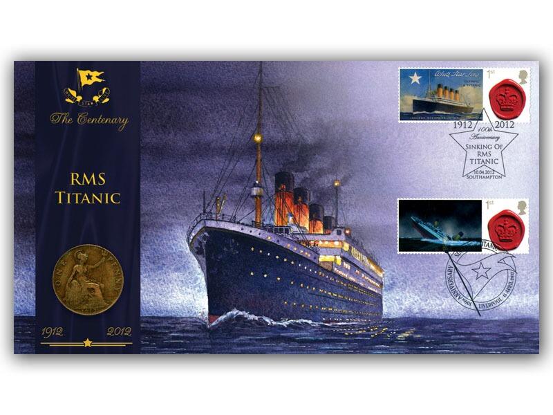 Centenary of the Sinking of RMS Titanic Coin Cover