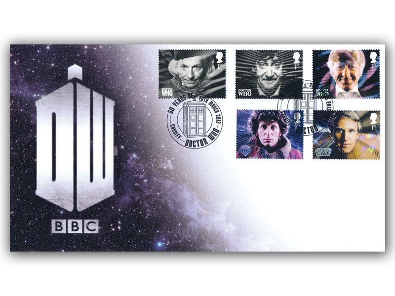 Classic TV - 50th Anniversary of Doctor Stamp Cover