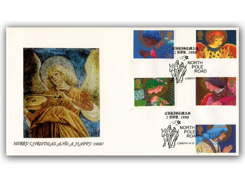 1998 Christmas, North Pole Road official cover