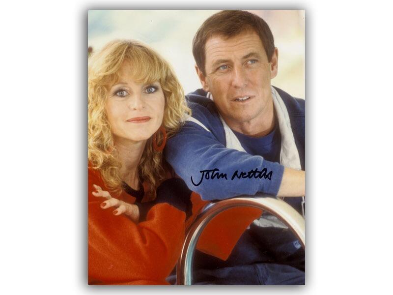 John Nettles signed photo