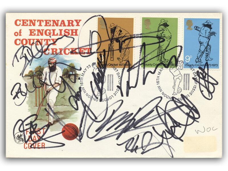 1973 Cricket Worcestershire Team