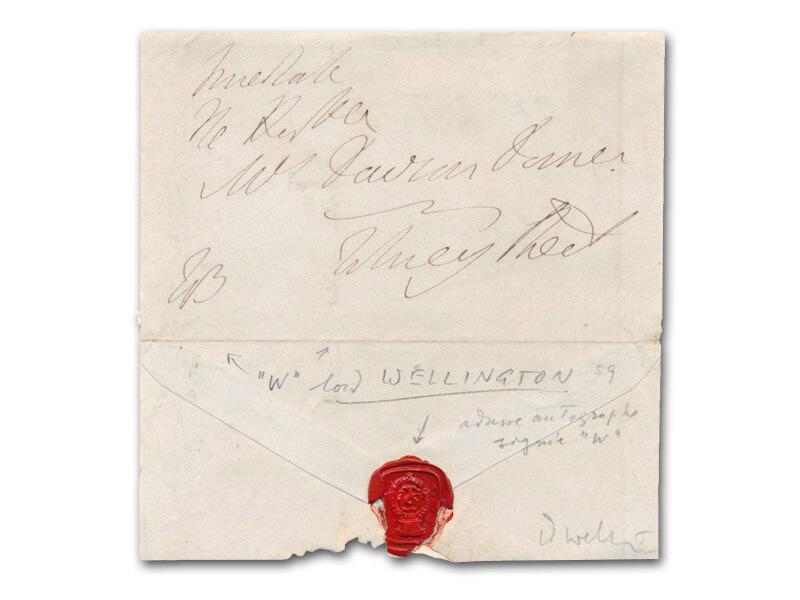 Duke of Wellington signed Envelope
